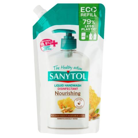 Sanytol dezi antibakteriální mýdlo náhradní náplň 500ml